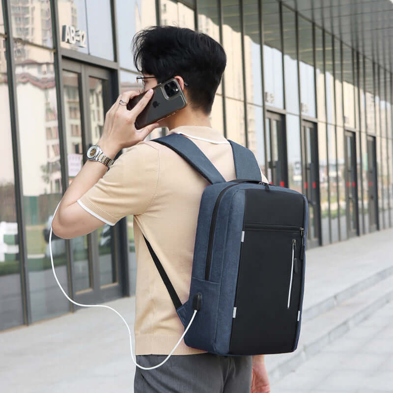 Leisure Oxford Fabric Chest Bag Three-piece Set Backpack