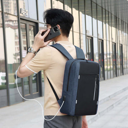 Leisure Oxford Fabric Chest Bag Three-piece Set Backpack