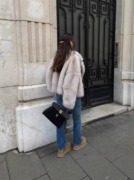 Fur Autumn And Winter Faux Fur Women&
