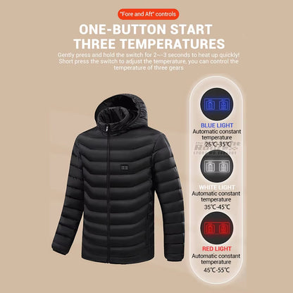 21 Areas Heated Jacket Winter Men&